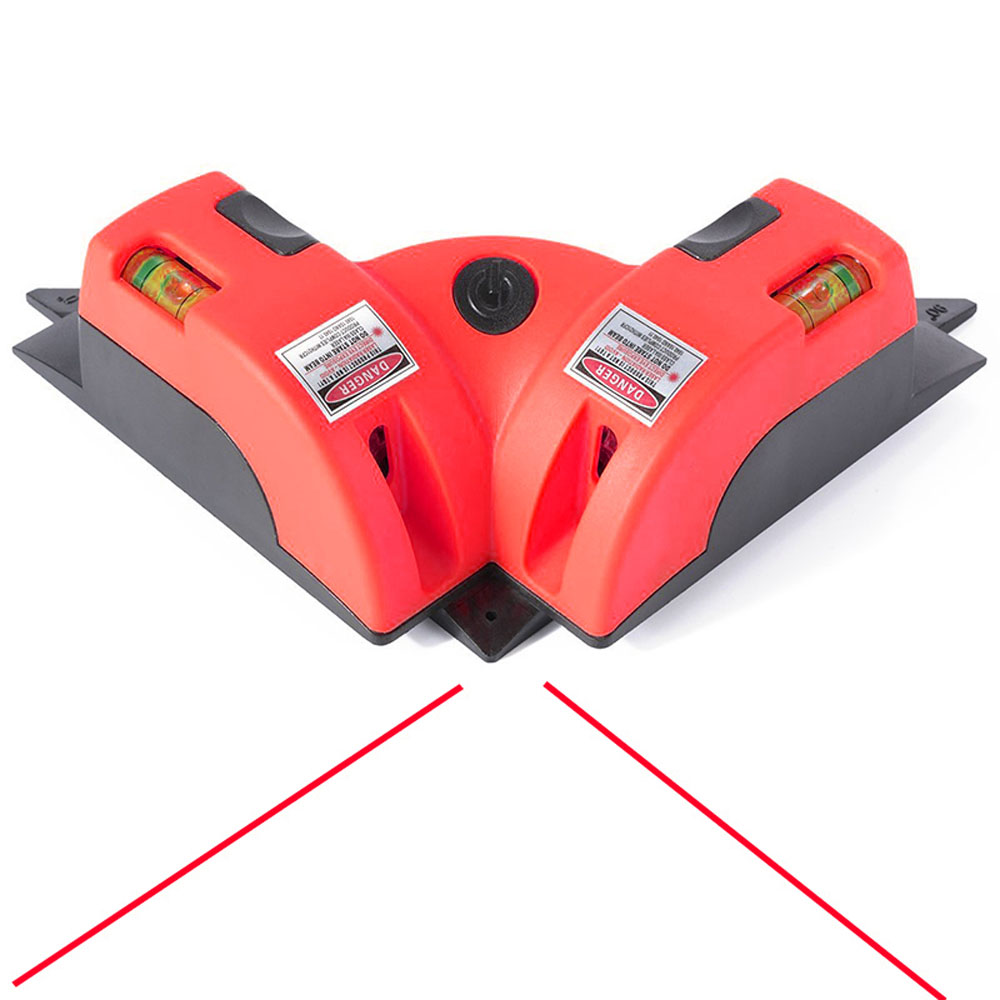 Right Angle 90 Degree Square Laser Level High Quality With Spirit Level Laser Measurement Tool Horizontal Vertical Laser Tools