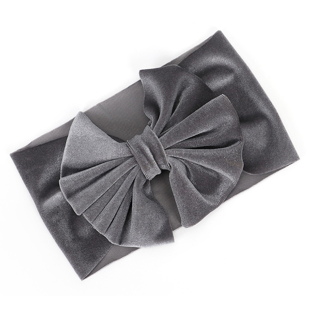 Children's Hair Accessories Gold Velvet Headband Double Bow Baby Headband Baby Headband Newborn Headband Baby Accessories
