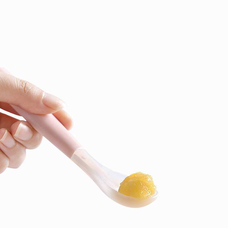Children's Baby Tableware Baby Scraper Apple Puree Spoon Set Complementary Food Scraper Double-headed Fruit Puree Tool