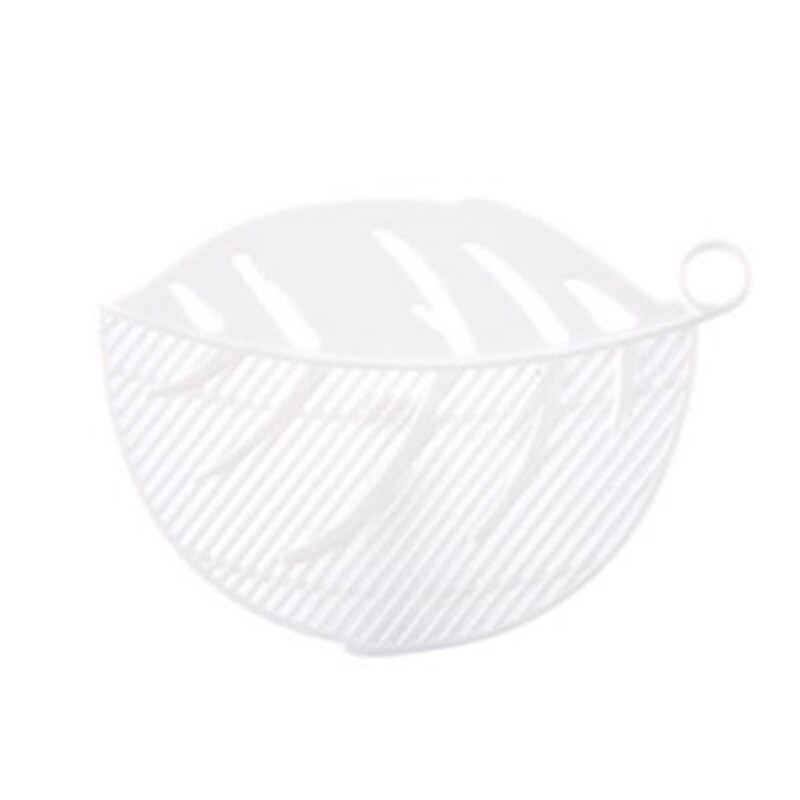 Kitchen Accessories Wash Rice Sieve Clean Cooking Tools White Durable Leaf Shape Creative Designed Rice Cleaning Clips Pink Kitchen Gadgets Green Blue Color