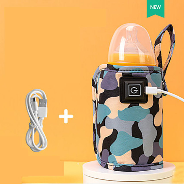 usb milk bottle insulation sleeve outdoor portable heating baby milk warmers outdoor heating milk warmers