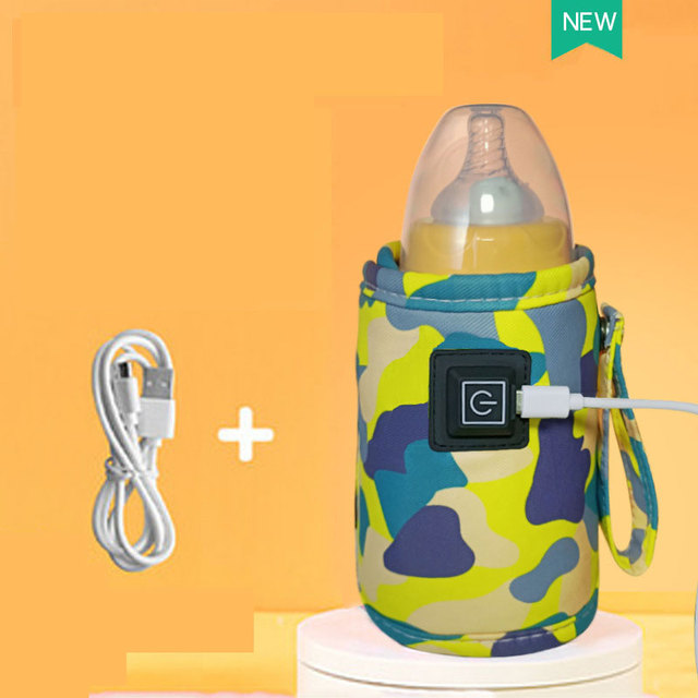 usb milk bottle insulation sleeve outdoor portable heating baby milk warmers outdoor heating milk warmers
