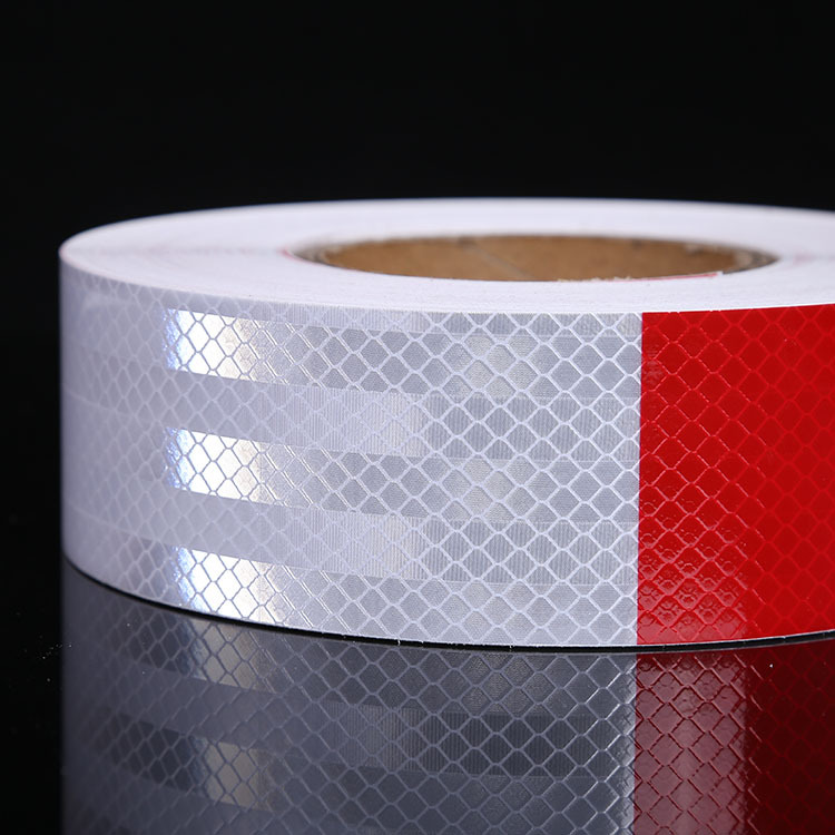 3Reflective Sticker Night Reflective Strip PET Reflective film M Reflective Tape Safety Caution Warning Reflective Adhesive Tape Sticker for Truck Motorcycle Bicycle Car Styling