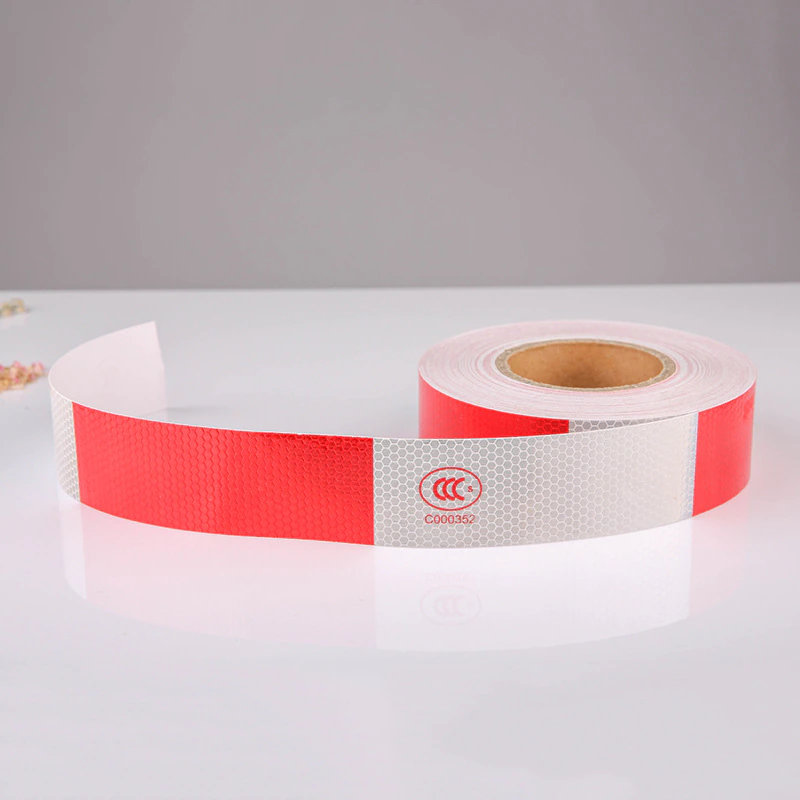 3Reflective Sticker Night Reflective Strip PET Reflective film M Reflective Tape Safety Caution Warning Reflective Adhesive Tape Sticker for Truck Motorcycle Bicycle Car Styling