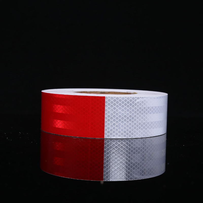 3Reflective Sticker Night Reflective Strip PET Reflective film M Reflective Tape Safety Caution Warning Reflective Adhesive Tape Sticker for Truck Motorcycle Bicycle Car Styling