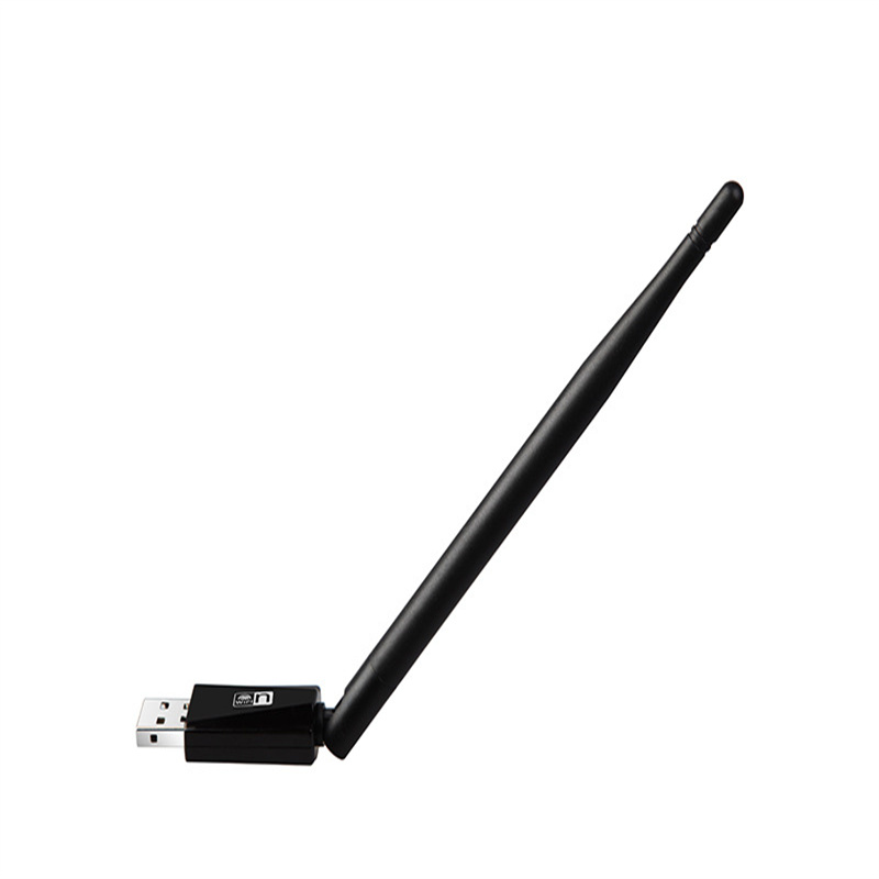 USB WiFi with Antenna Work for HD V8 Super Digital Satellite Receiver Receptor for HD TV Set Top Box