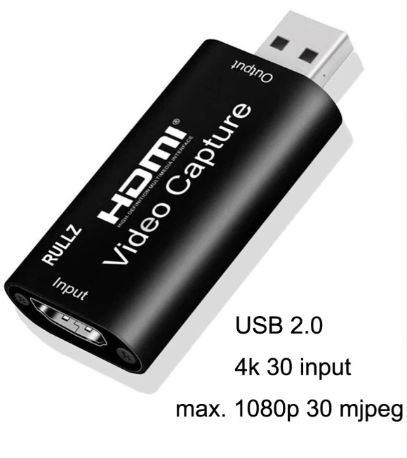 4K Video Capture Card HDMI to USB 2.0 video capture card for PS4 Game DVD Camcorder Camera Record Placa De Video Live Streaming