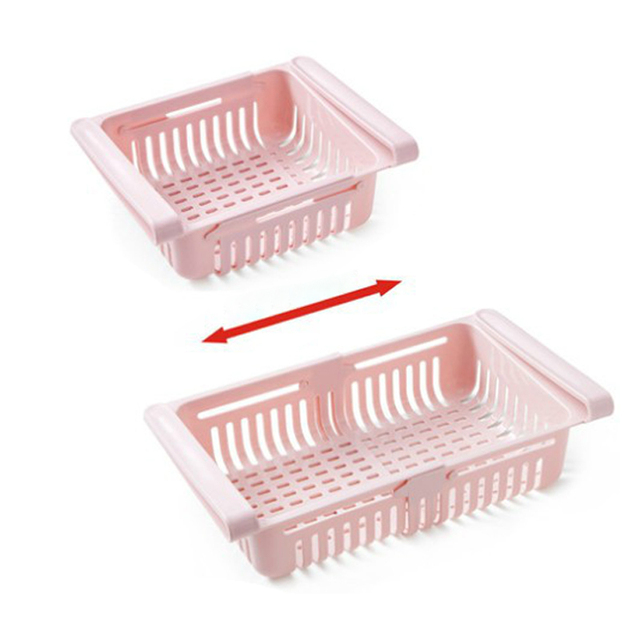 Fridge Organizer Storage Box Fruit Egg Food Storage Box Refrigerator Drawer Plastic Storage Container Shelf Kitchen Accessories
