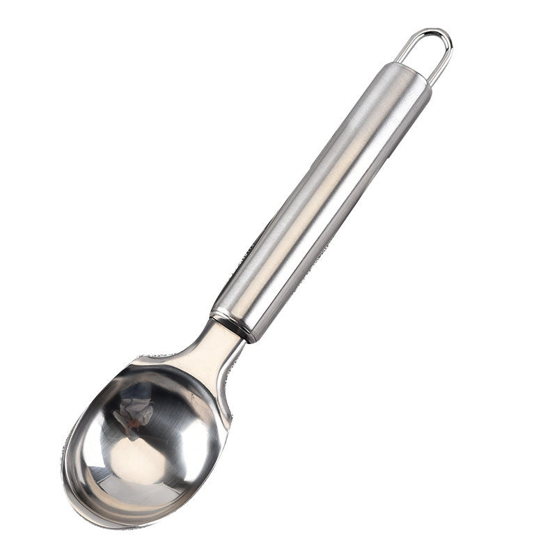 Ice Cream Scoops Stacks Stainless Steel Ice Cream Digger Non-Stick Fruit Ice Ball Maker Watermelon Ice Cream Spoon Tool