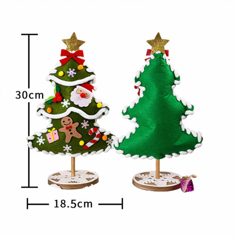 Christmas Tree DIY Material Package Handmade Christmas Gifts Puzzle Christmas Toys