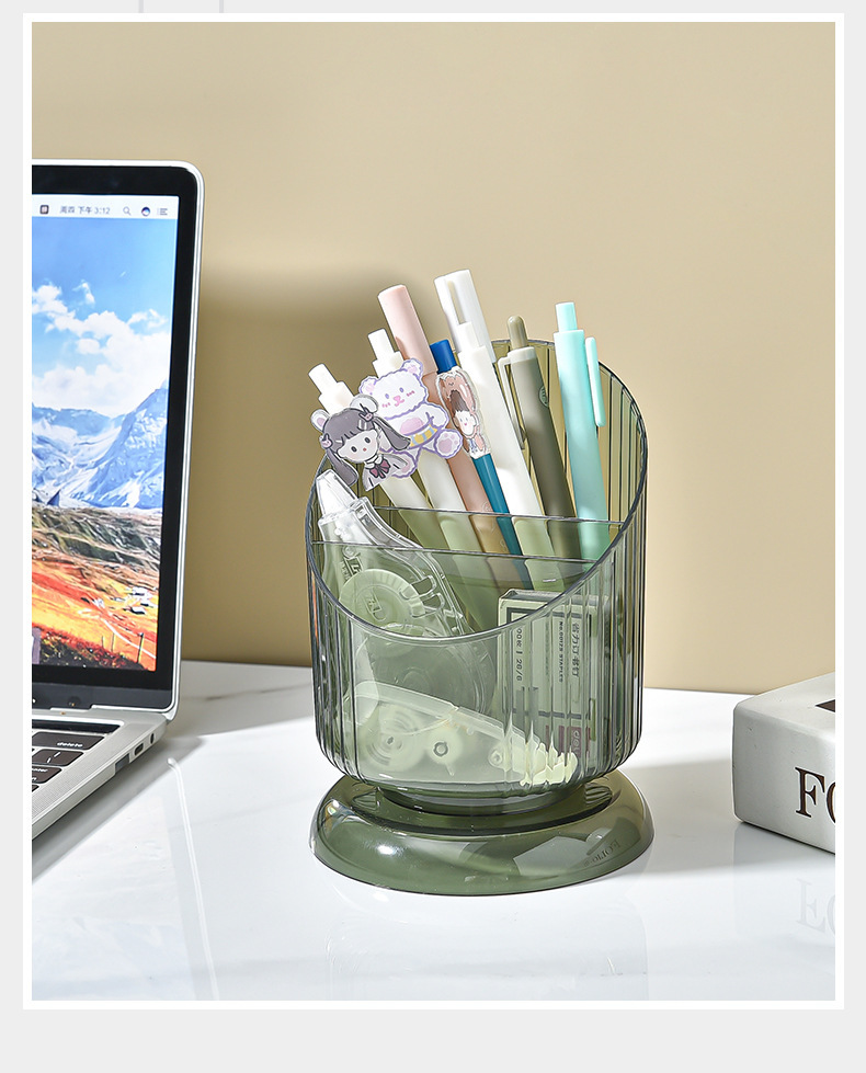 Cosmetics Makeup Brushes Storage Box Transparent Storage Cylinder Storage Eyebrow Pencil Lipstick Brush Pen Holder Organizer