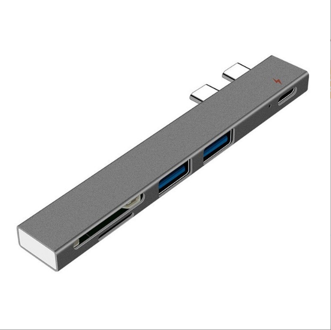 Docking Station Converter Tebe USB-C HUB Type-c To 4K HDMI Compatible VGA SD/TF Card Reader 3*USB3.0 PD Fast Full Adapter Multif Type-c Docking Station