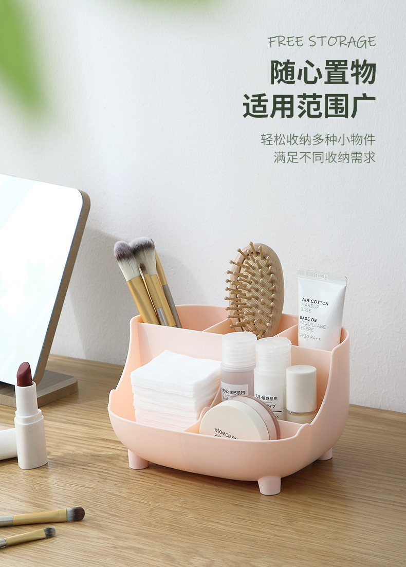 Large Capacity Cosmetic Storage Box Makeup Drawer Organizer Jewelry Nail Polish Makeup Container Desktop Sundries Storage Box