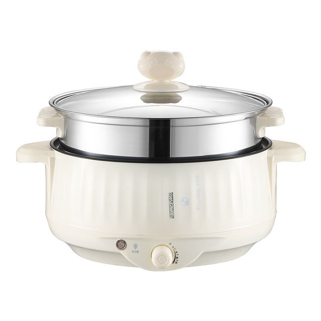 Electric Cooker 1.7L Small Rice Cooker 1-2 People Multicooker Household Non-stick Hot Pot Electric Steamer Cooking Appliances