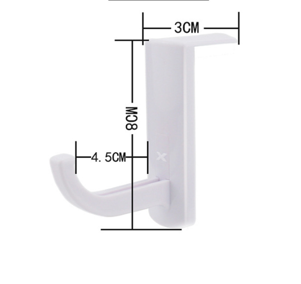 Simple Headset Hook 1pc earphone holder Headphone Headset Hanger Holder Hook w/ Tape Sticker for Desk PC Display Monitor headphone accessories