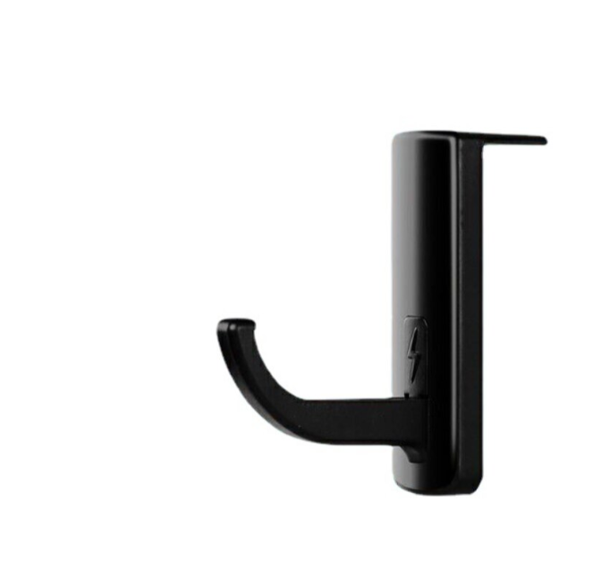 Simple Headset Hook 1pc earphone holder Headphone Headset Hanger Holder Hook w/ Tape Sticker for Desk PC Display Monitor headphone accessories