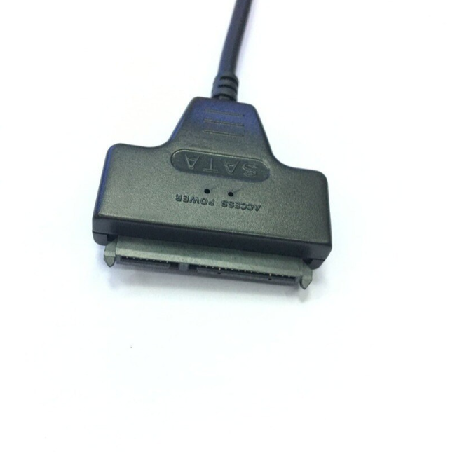 SATA hard disk cable USB3.0 to SATA 22Pin 7+15 Pin Adapter Cable for 2.5 inch HDD Hard Disk External Power Hard Disk Drive Converter