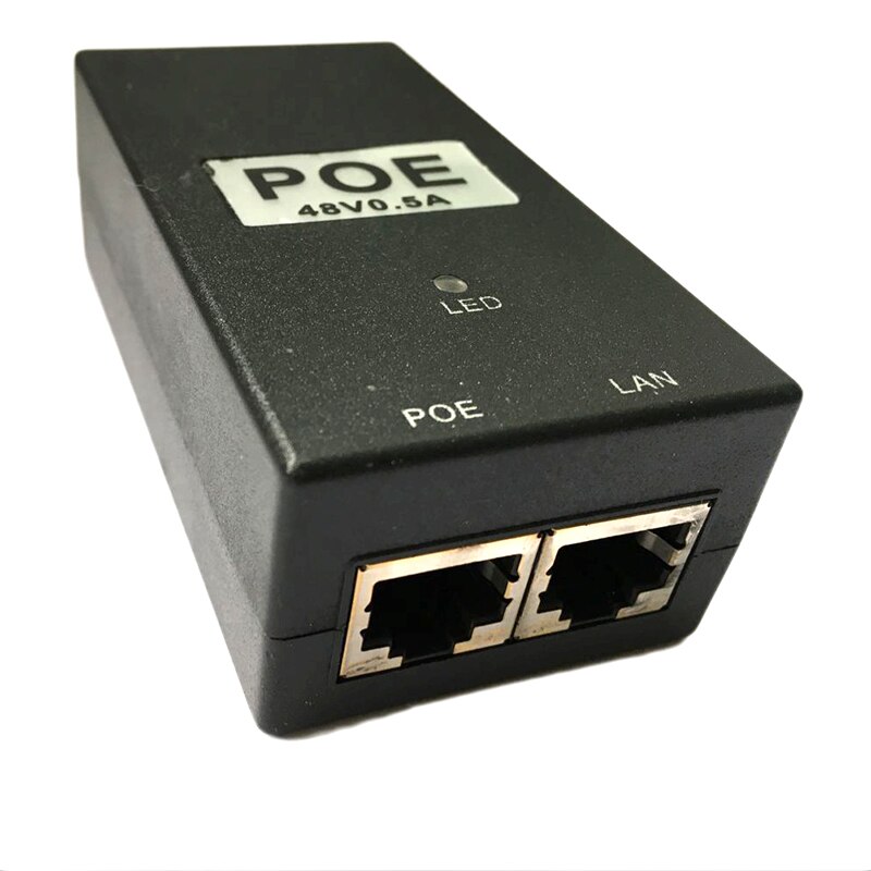 POE Router Power ESCAM CCTV Security 48V0.5A 15.4W POE adapter POE Injector Ethernet power for POE IP Camera Phone PoE Power Supply