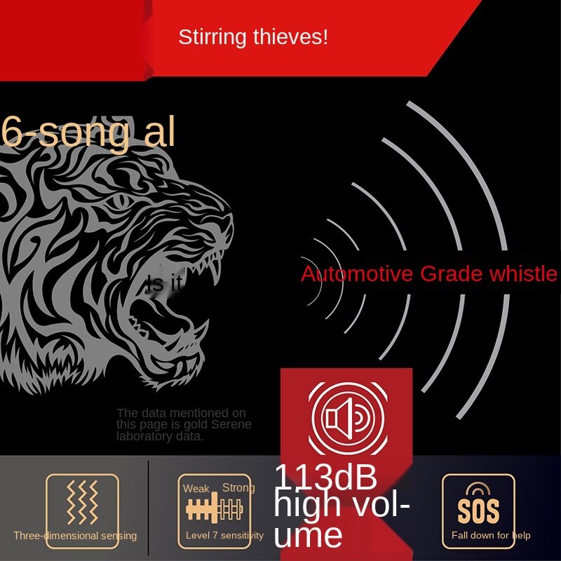 Remote Control Shift Induction Alarm Vibration Remote Control Bike Alarm Waterproof Motorcycle Electric Bicycle Security 113dB Anti Lost Remind Vibration Warning Alarm Sensor