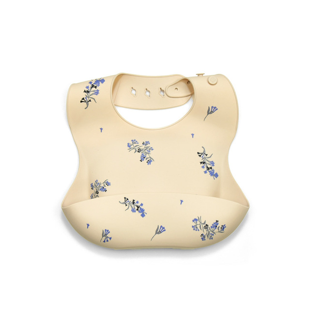 Baby Silicone Bib Waterproof Infant Bibs Fashionable Newborn Feeding Cloth Toddle Bibs Adjustable Saliva Towel For Boys Girls