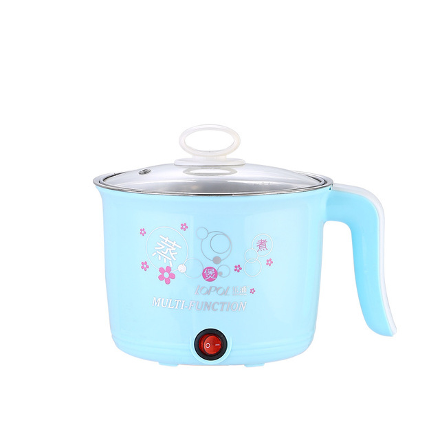 220V/450W Multifunction Electric Cooker Home Hot Pot The New Heating Pan Cooking Pot Machine Mini Rice Cooker Kitchen Appliances