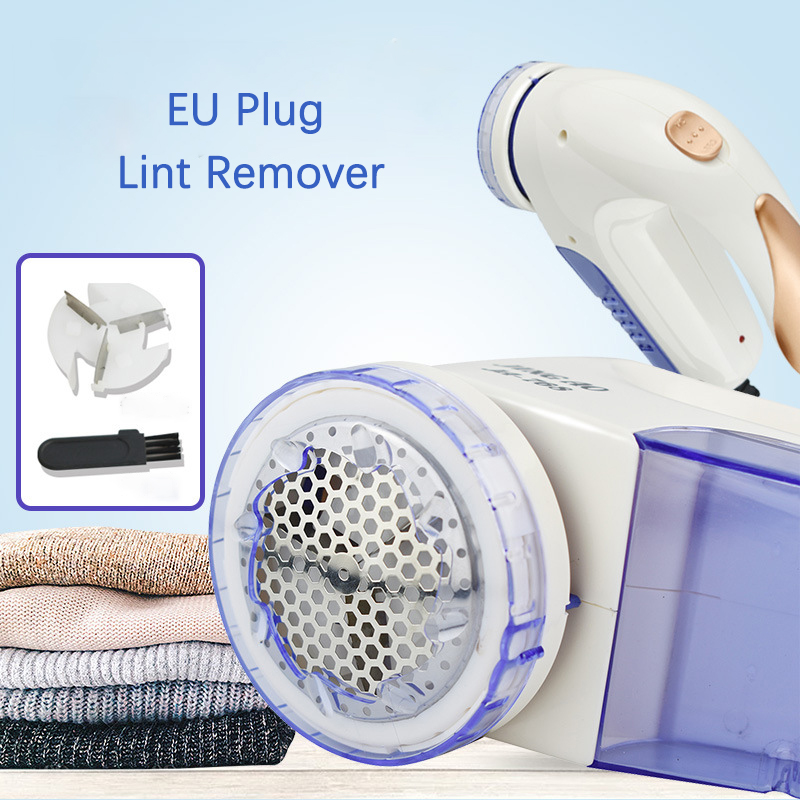 New One Electric Lint Remover Spool Cutting Fabric Shaver Clothes Fuzz Pellet Trimmer Machine for Clothes Spool Removal EU Plu