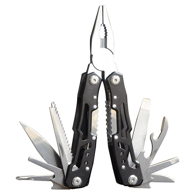Multifunction Stainless Steel Multi-tool Pocket Knife Pliers Folding Pliers Mini Portable Folding Pliers Folding Blade Knife