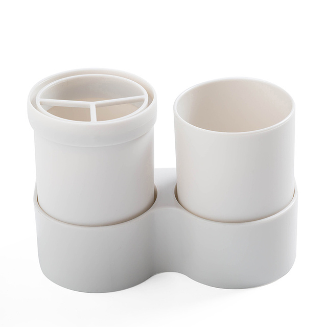Wall-mount Toothbrush Holder Tooth Cup Toothpaste Toothbrush Rack Bathroom Accessories Mouthwash Cup Set for Couples