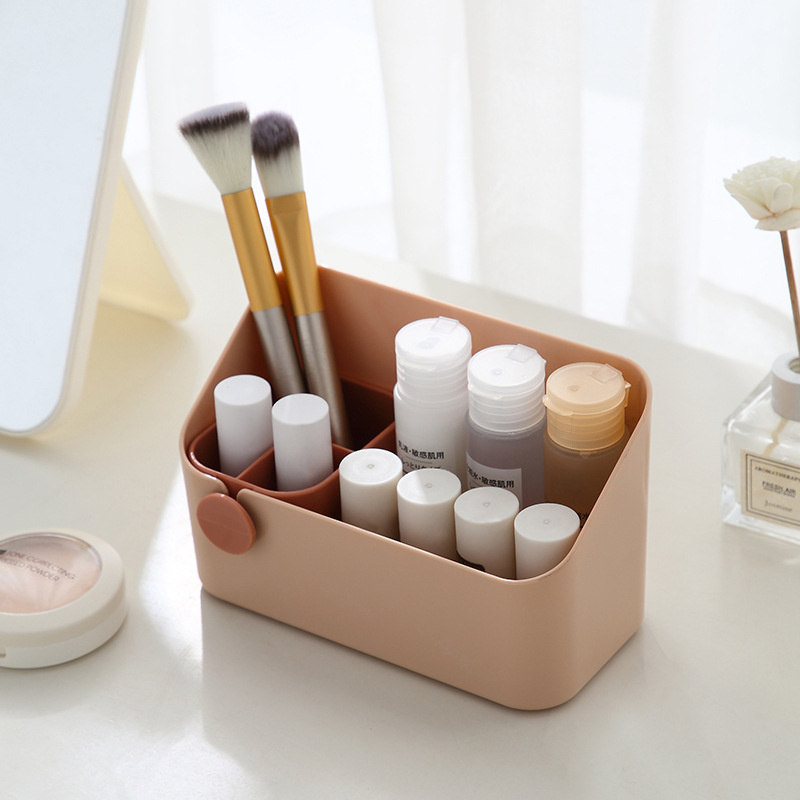 Cosmetic Organizer for Bathroom Dresser Bedroom Makeup Storage box Drawer Dressing Table Container Sundries Case Makeup Box