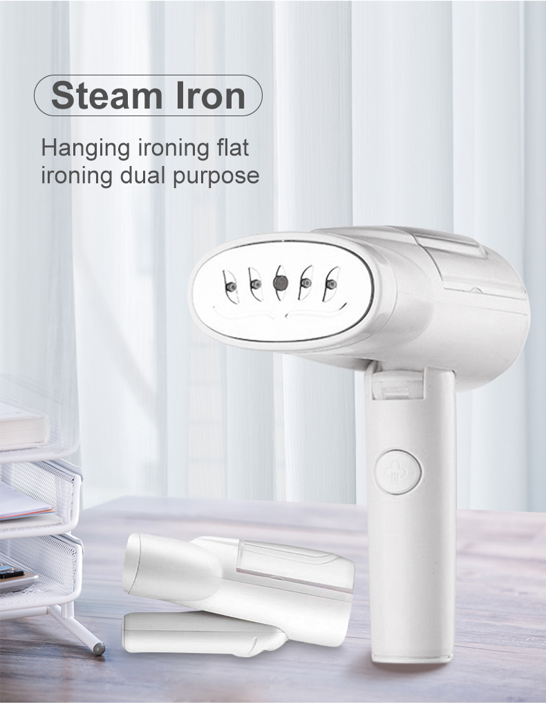 800W Steam Brush Clothes Generator Foldable Handheld Garment Steamer Flat Ironing Machine Steamer Iron Portable for Traveling