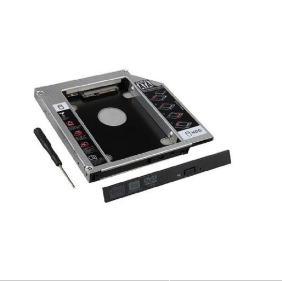 Hard disk carrier HDD Caddy 12.7/9.5/9.0mm SATA HD Hard Disk Drive Enclosure SSD Case Box for Laptop CD-ROM DVD-ROM Optical Bay