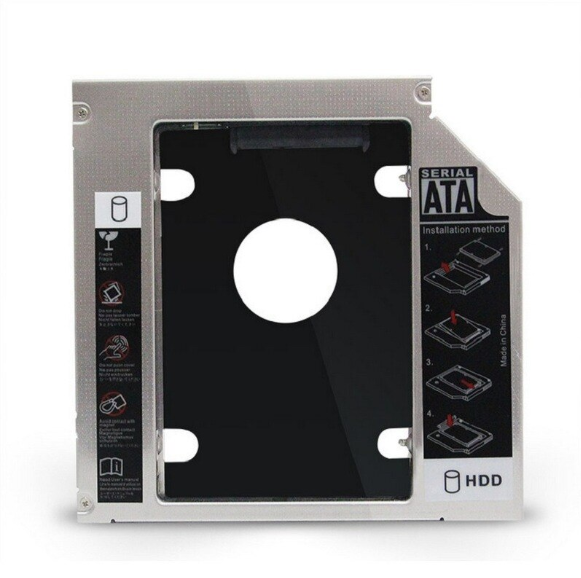 Hard disk carrier HDD Caddy 12.7/9.5/9.0mm SATA HD Hard Disk Drive Enclosure SSD Case Box for Laptop CD-ROM DVD-ROM Optical Bay