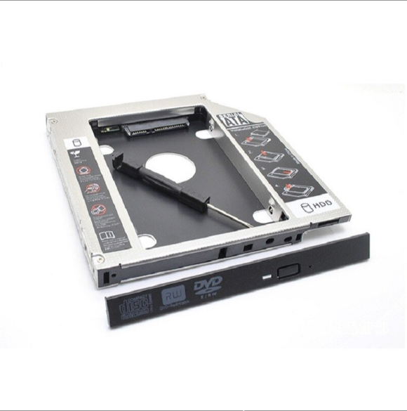 Hard disk carrier HDD Caddy 12.7/9.5/9.0mm SATA HD Hard Disk Drive Enclosure SSD Case Box for Laptop CD-ROM DVD-ROM Optical Bay