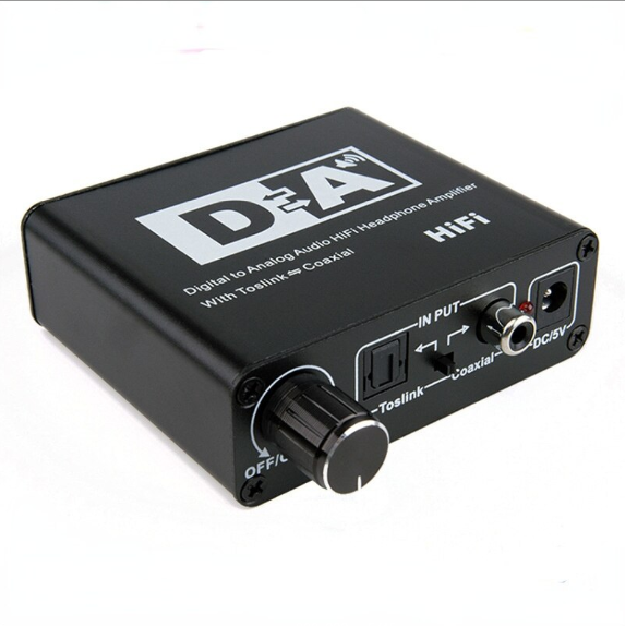 Audio Converter 192KHz Bidirectional Optical To Coaxial and Coaxial To Optical Toslink Switch Digital-to-analog Converter