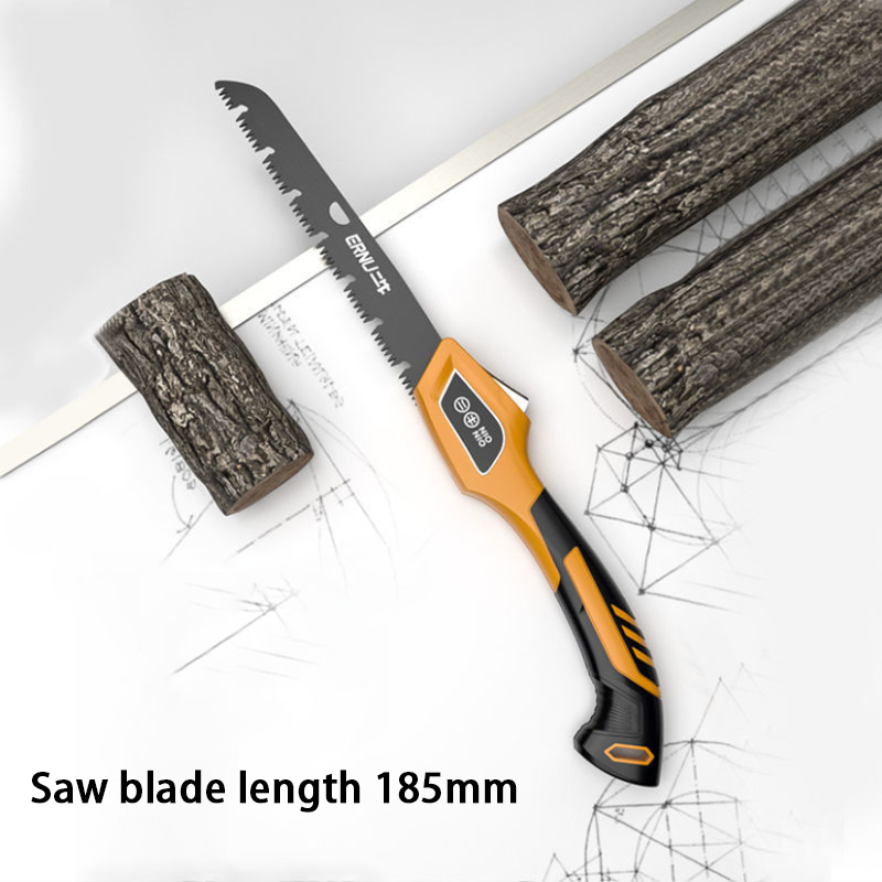 Portable Folding Hand Saw Compact Design Hand Saw For Trees For Camping Pruning Saw With Hard Teeth Hacksaw Garden Trimming New