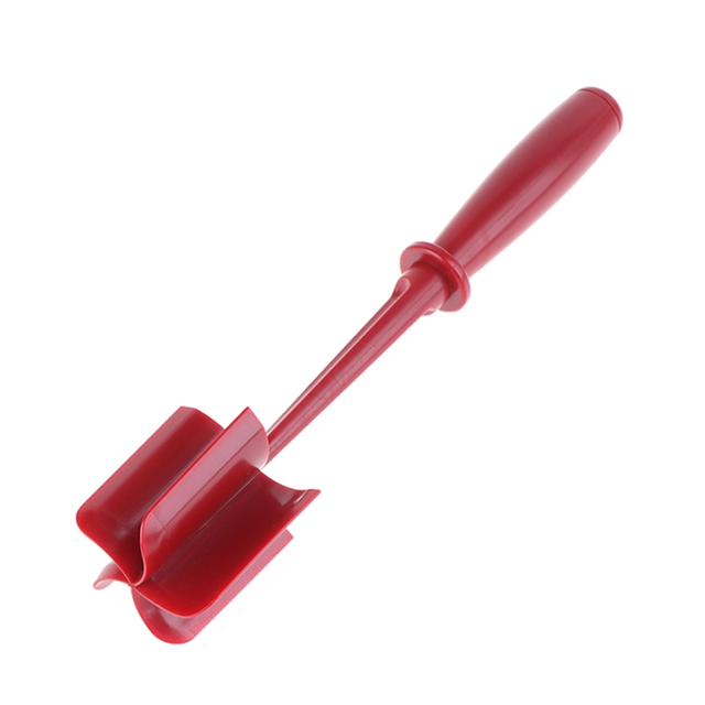 Multifunctional Heat Resistant Meat Masher Nylon Hamburger Chopper Ground Meat Chopper Utensil Non Stick Cookware Kitchen Tool