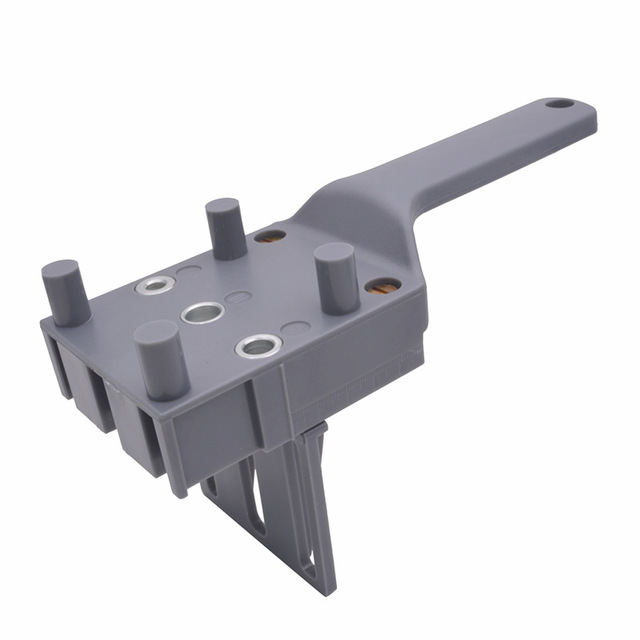 Wood Doweling Jig Punch Locator Quick Drill Bit Hole Puncher  Woodworking Pocket Hole Guide Handheld For Carpentry Dowel Joints