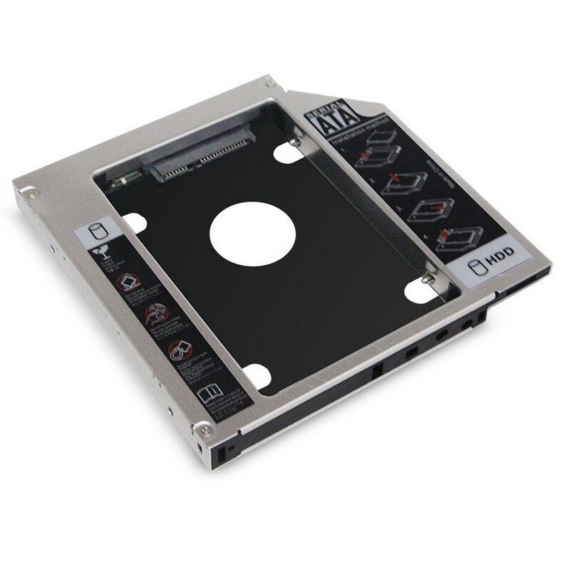 SSD bracket HDD Caddy 9.5mm SATA HD Hard Disk Drive Enclosure SSD Case Box for Laptop CD-ROM DVD-ROM Optical Bay