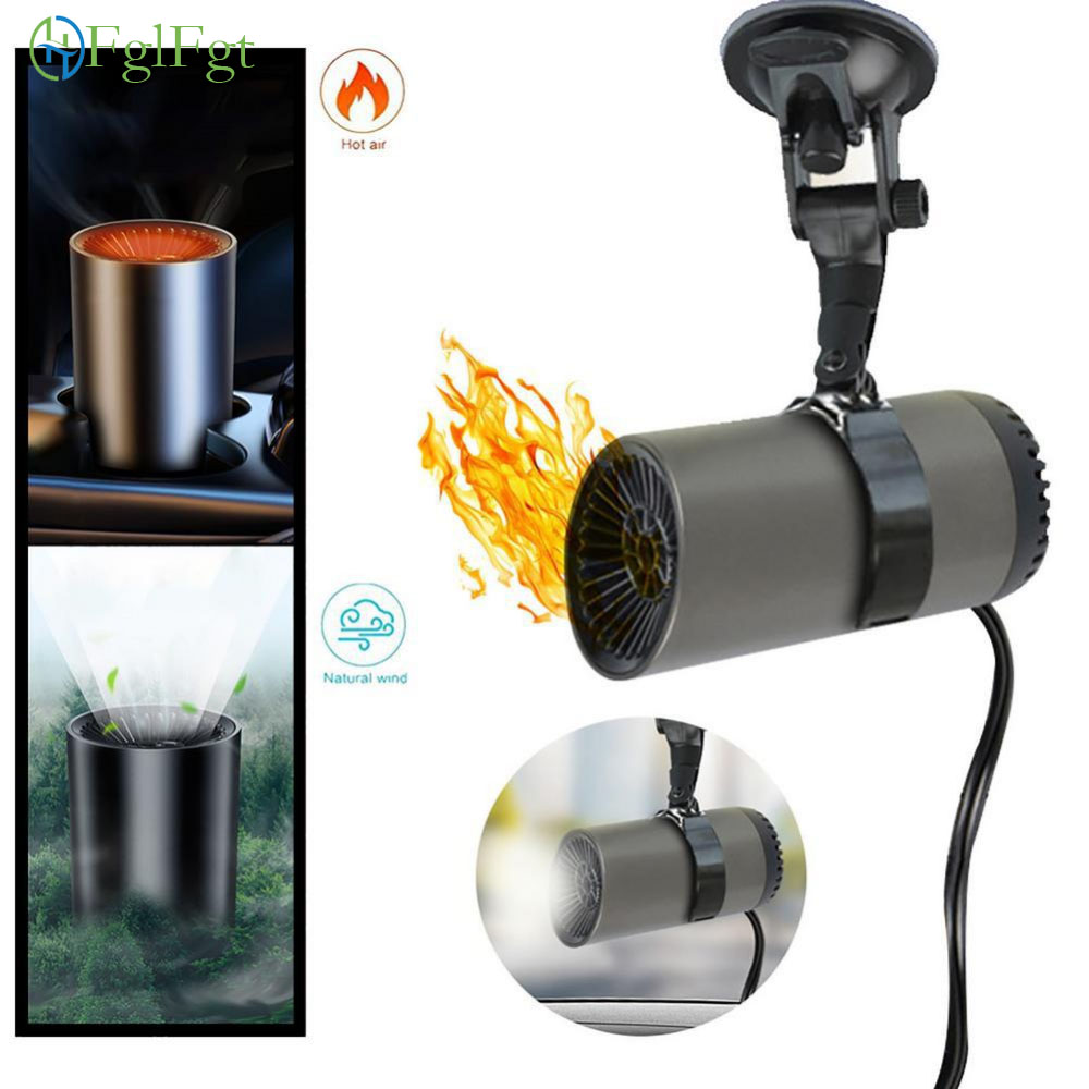 12V/24V Portable Car Space Heater Defrosting Heater Car Heating Interior Products Household Vehicle  Air Heating Tools