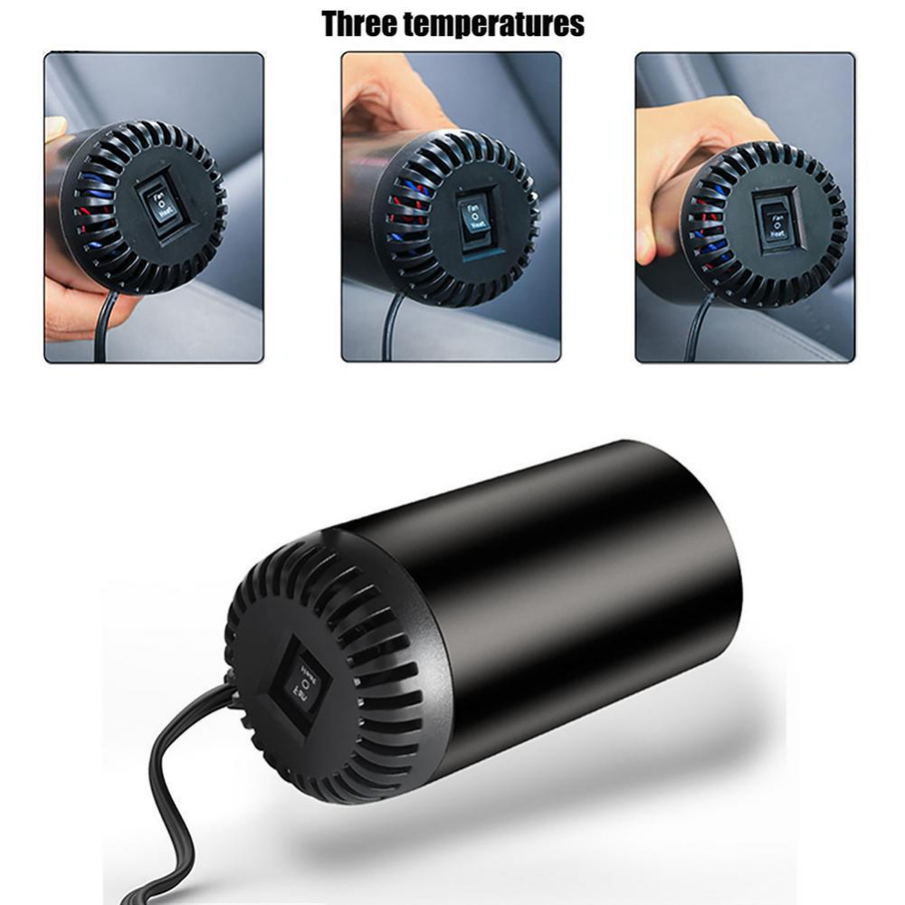 12V/24V Portable Car Space Heater Defrosting Heater Car Heating Interior Products Household Vehicle  Air Heating Tools