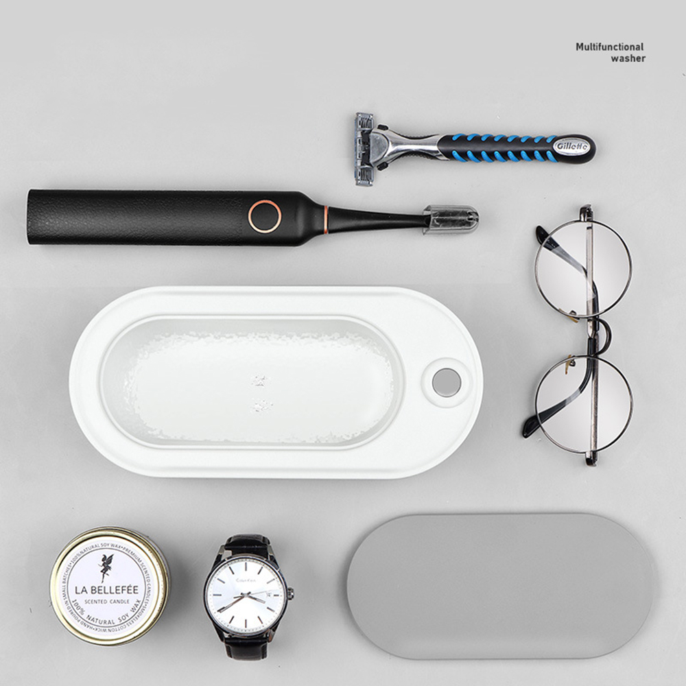 Portable Ultrasonic Glasses Cleaner USB Multi Functional Cleaning Watch Ring Artifact Mini Washing Machine Ultrasound Clean Tool