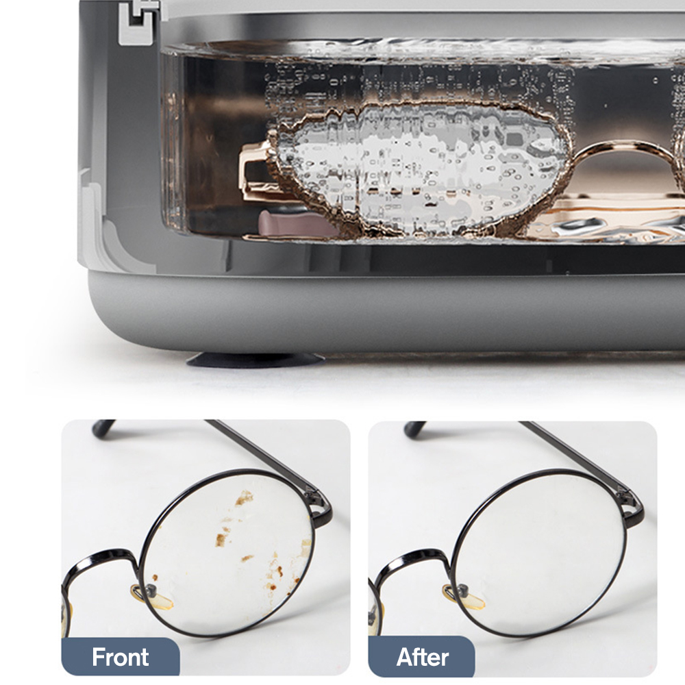 Portable Ultrasonic Glasses Cleaner USB Multi Functional Cleaning Watch Ring Artifact Mini Washing Machine Ultrasound Clean Tool