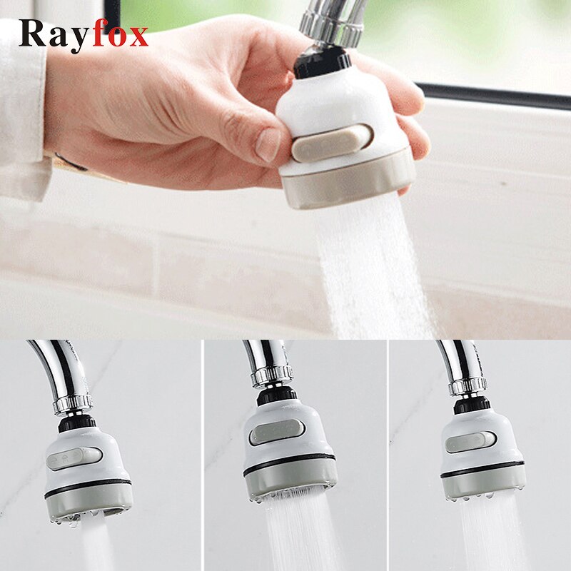 Faucet Extender Filter For Bathroom Extenders Booster Rotatable Bathroom Kitchen Accessories Water Saver 3 Modes Water Tap Filter Gadgets