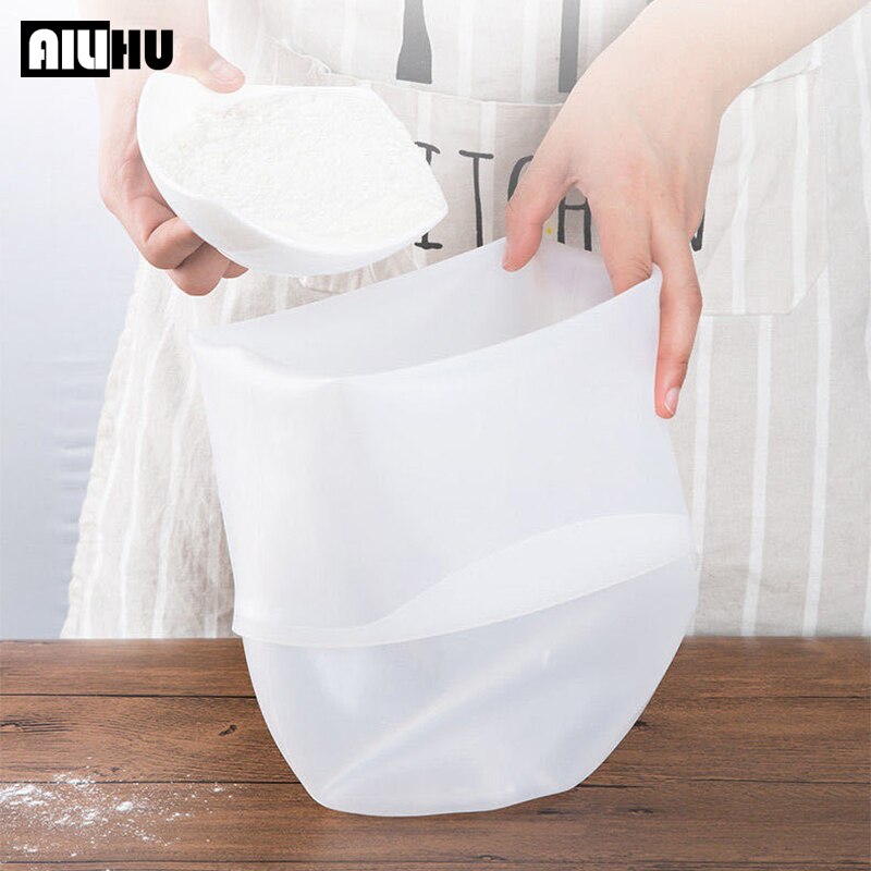 Ailihu Kitchen Silicone Dough Mat Thicken Silicone Grill Pizza Dough Maker Pastry Kitchen Cooking Gadgets Bakeware Table Mats For Baking Cake
