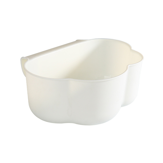 New Cloud Shape Kitchen Hanging Trash Can Cabinet Door Buckle Garbage Basin Creative Household Desktop Clutter Collection Basket