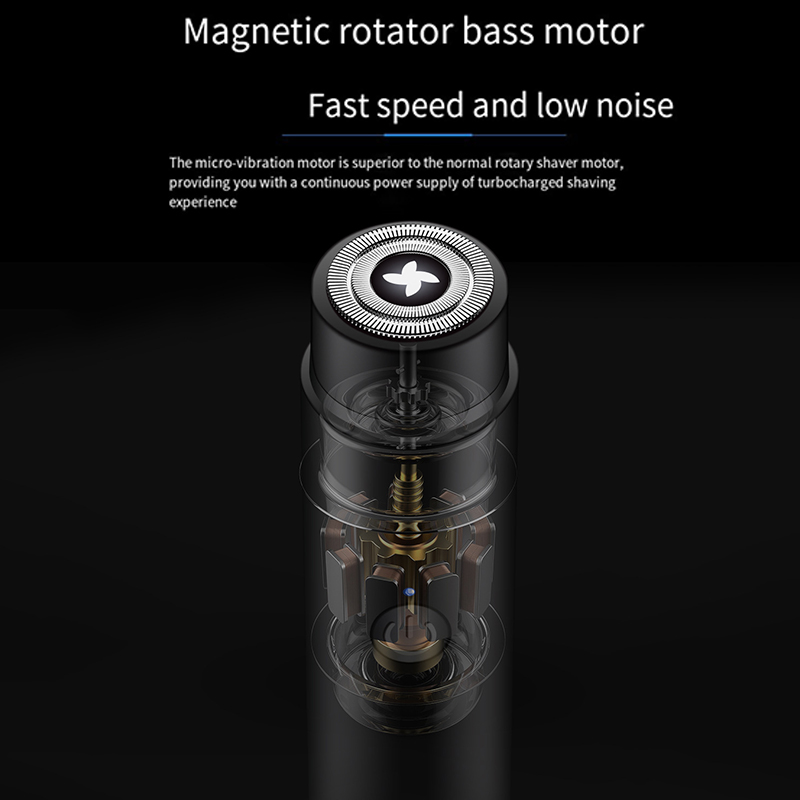 Portable Electric Shaver for Men Mini Travelling Rechargeable Razor Beard Knife Professional Facial Shaver Razors Beard Trimmer