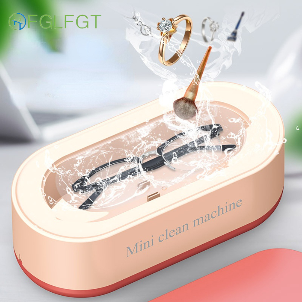 Multi Functional Ultrasonic Glasses Cleaner Portable Cleaning Watch Ring Artifact Mini Washing Machine Ultrasound Clean Tools