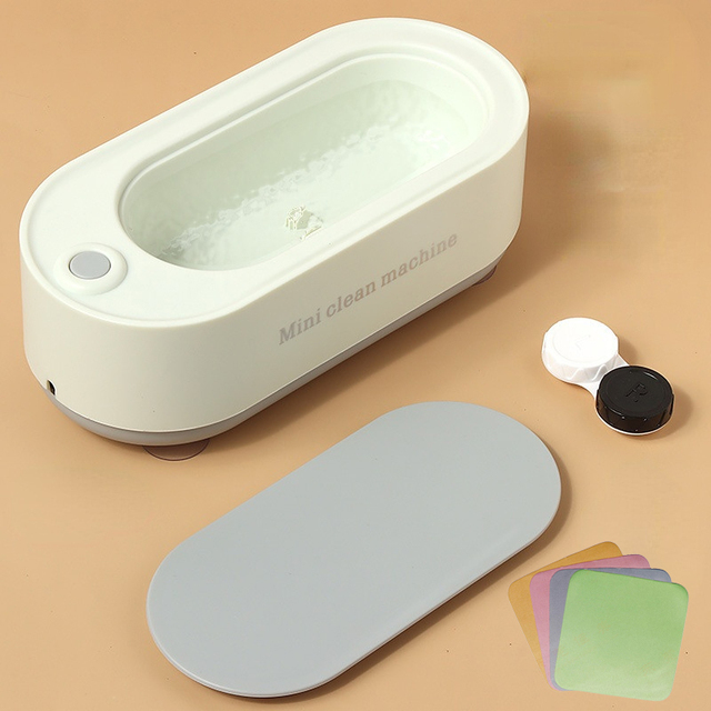 Multi Functional Ultrasonic Glasses Cleaner Portable Cleaning Watch Ring Artifact Mini Washing Machine Ultrasound Clean Tools