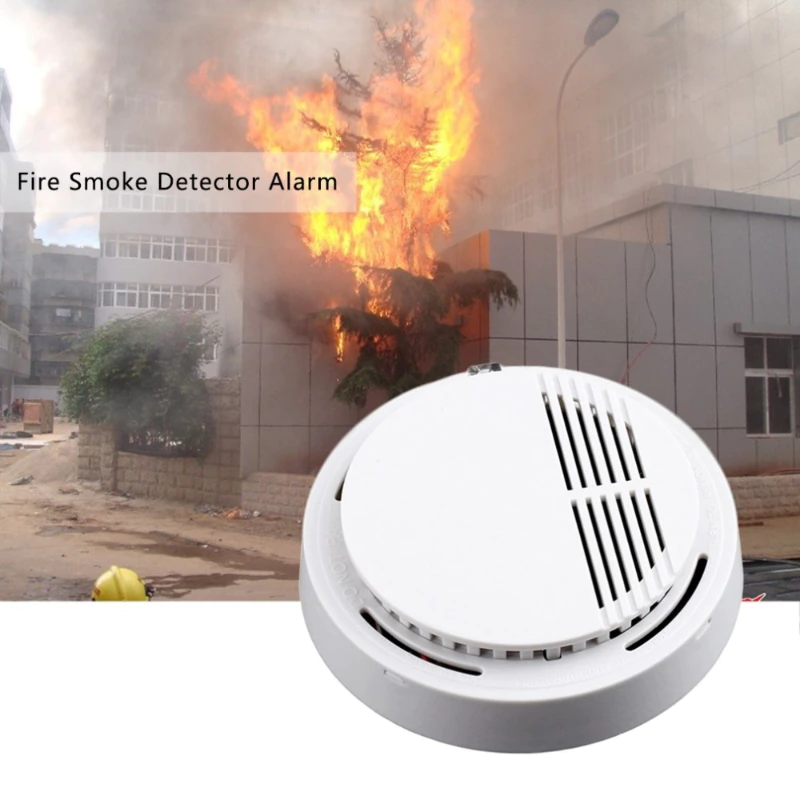 Smoke alarm independent smoke detector 12V Portable Combustible Gas Leak Sensor Detector Natural Propane Butane Lpg Alarm Warning For Home Security