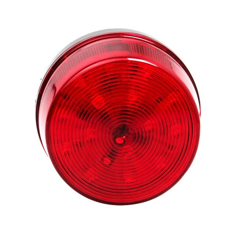 Flashing alarm light signal light Warning Light LED Flashing Light Warning Light 12V Strobe Light Alarm Signal Light Security Alarm Strobe Light Security Post